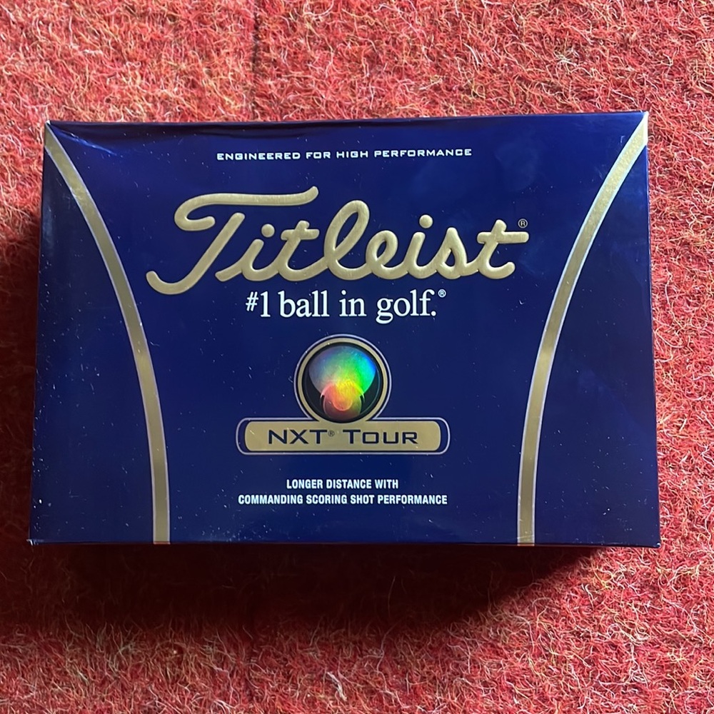 Titleist NXT TOUR GOLF BALLS!!!